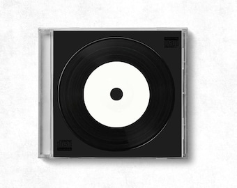 Custom Personalised Vinyl CD Mixtape: CD Burning Service, 80 Min Audio, Music Album