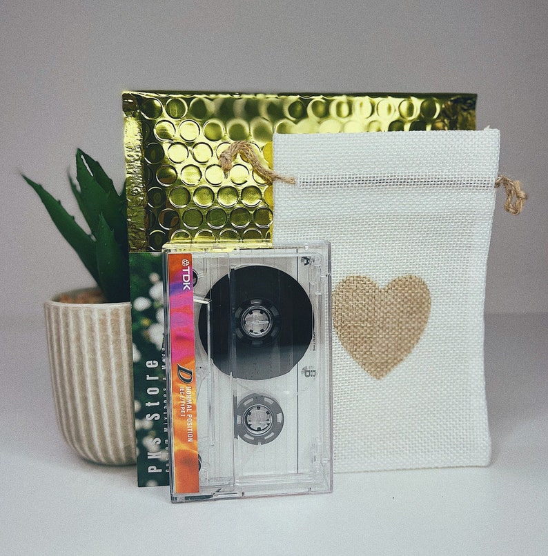 Non Artwork Cassette with Valentine's Gift Wrapping