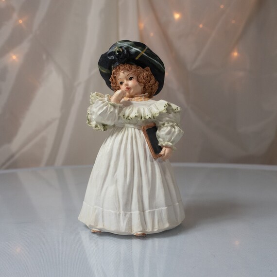 Maud Humphrey Bogart Figurine School Days Vintage Hamilton Etsy
