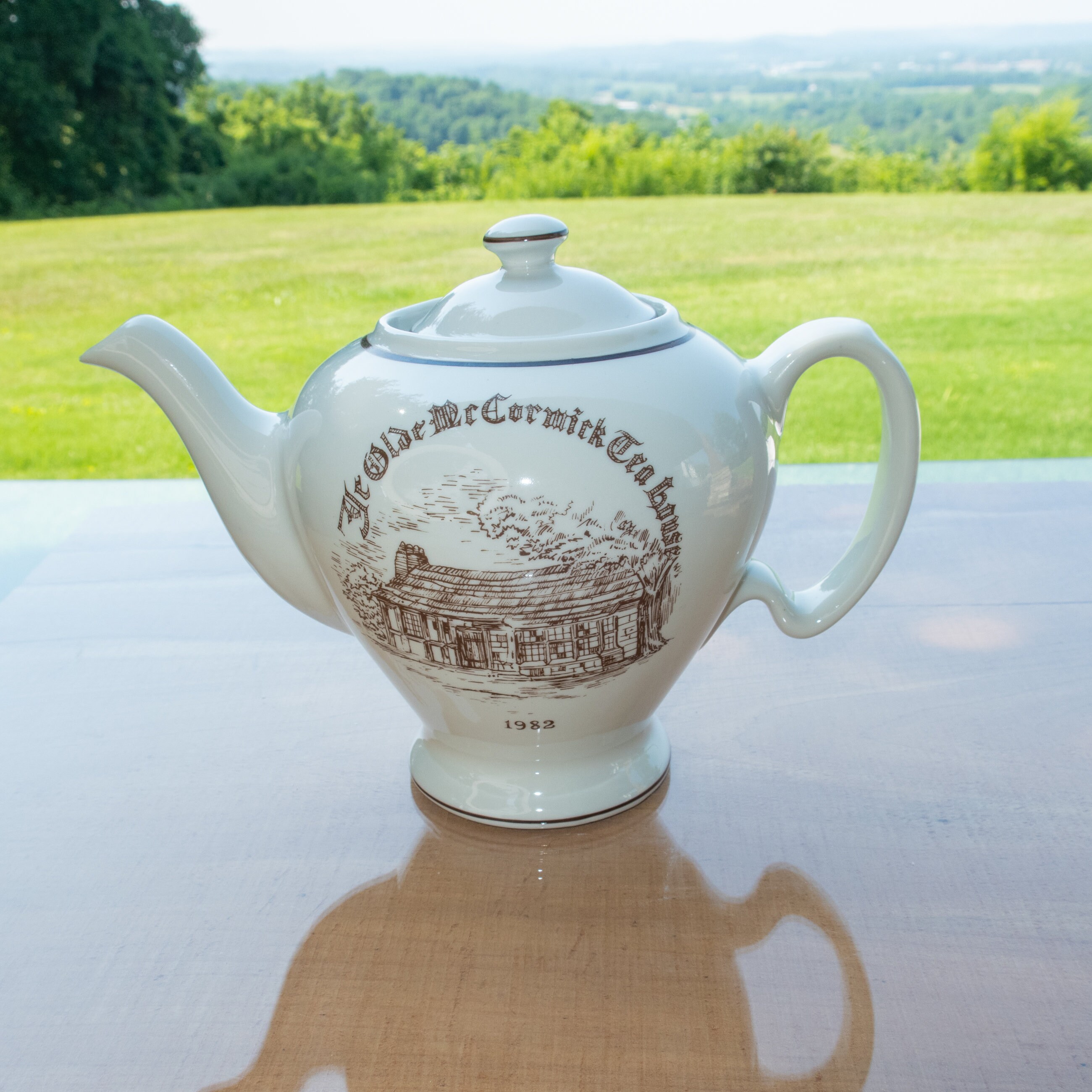 Vintage Baltimore Teapot, Ye Olde Mccormick Tea House and Restaurant of