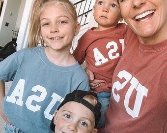 USA 4th Shirt | 4th of July Tee | Fourth of July Shirt T-Shirt |  USA Comfort Colors Shirt | Red White and Blue | Women&#39;s Unisex 4th of July