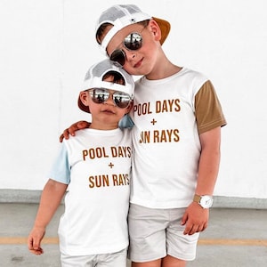 Kids Vacation Shirt | Toddler Summer Shirt | Short Sleeve Child Shirt | Summer Shirts | Vacation Shirts for Kids | Beach Shirts