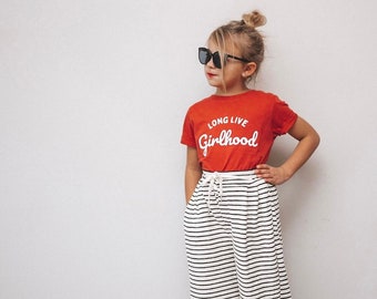 Toddler Girl Shirt | Long Live Girlhood | Little Girl Boho Shirt | Matching Sister Tees | Baby Girl Graphic Tee | Cute Kids Shirt