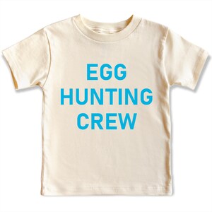 Easter Egg Hunt Shirt Kids, Egg Hunting Crew, Toddler Easter Shirt, Kids Easter Outfit, Boys Girls Easter Tee, Matching Sibling Easter Blue Ink