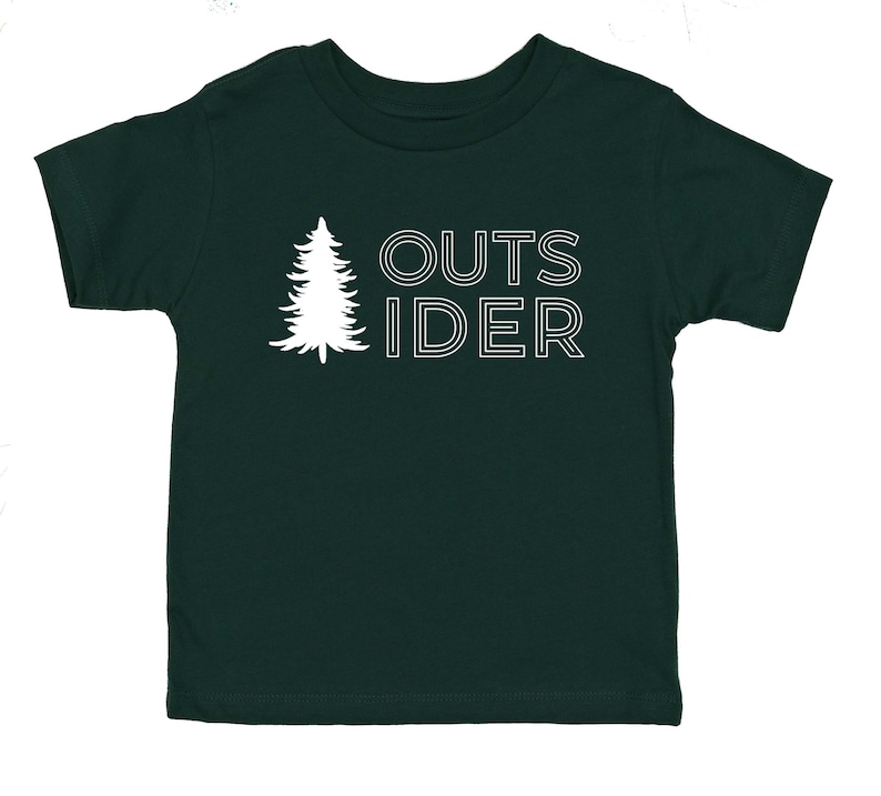 Outsider Kids Tee Adventure Kids Shirt Toddler Girl TShirt Toddler Boy Graphic Tees Summer TShirt Boys Camping image 3