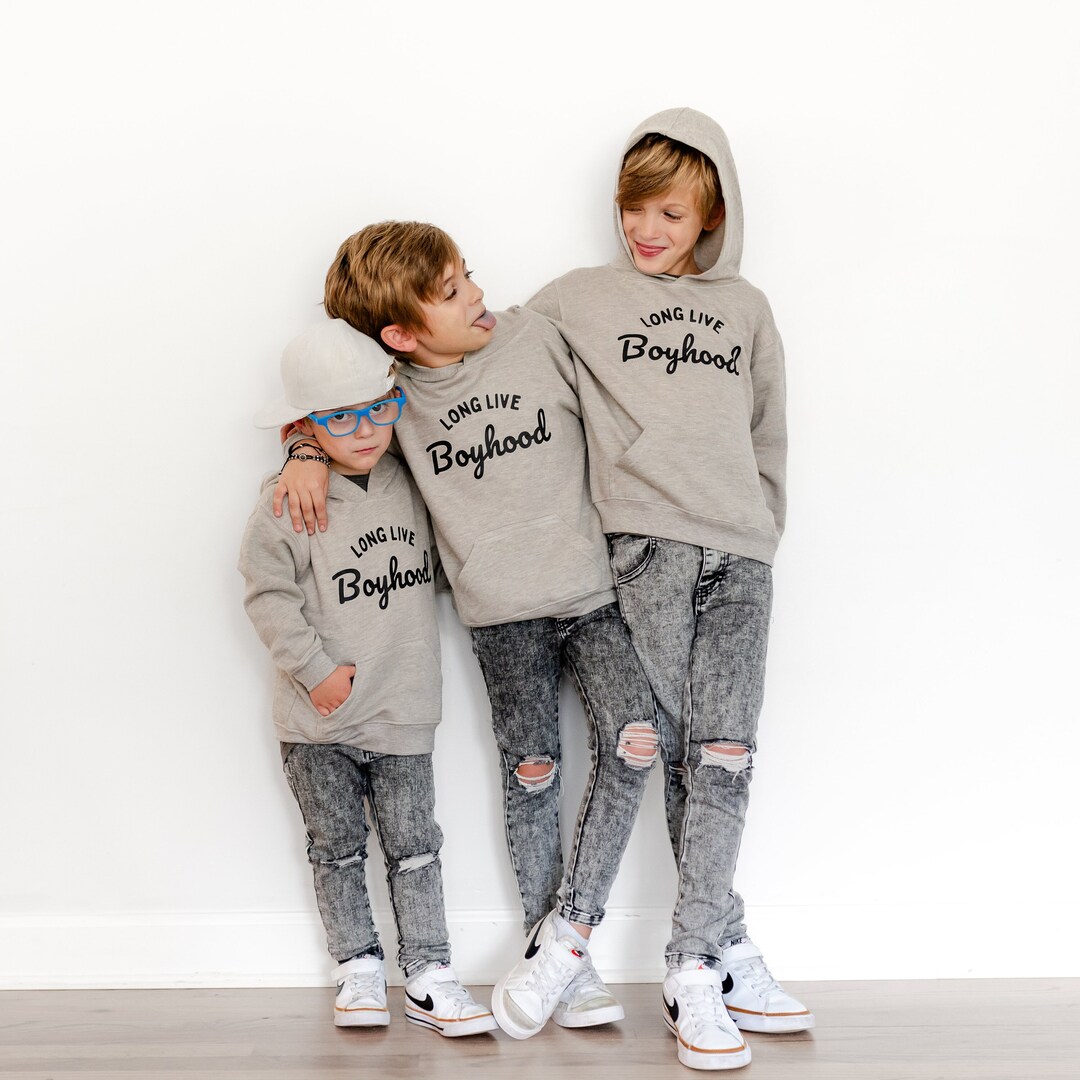 Kids Fall Sweatshirt / Boys Hoodie / Boyhood Hoodie / Kids and Toddler
