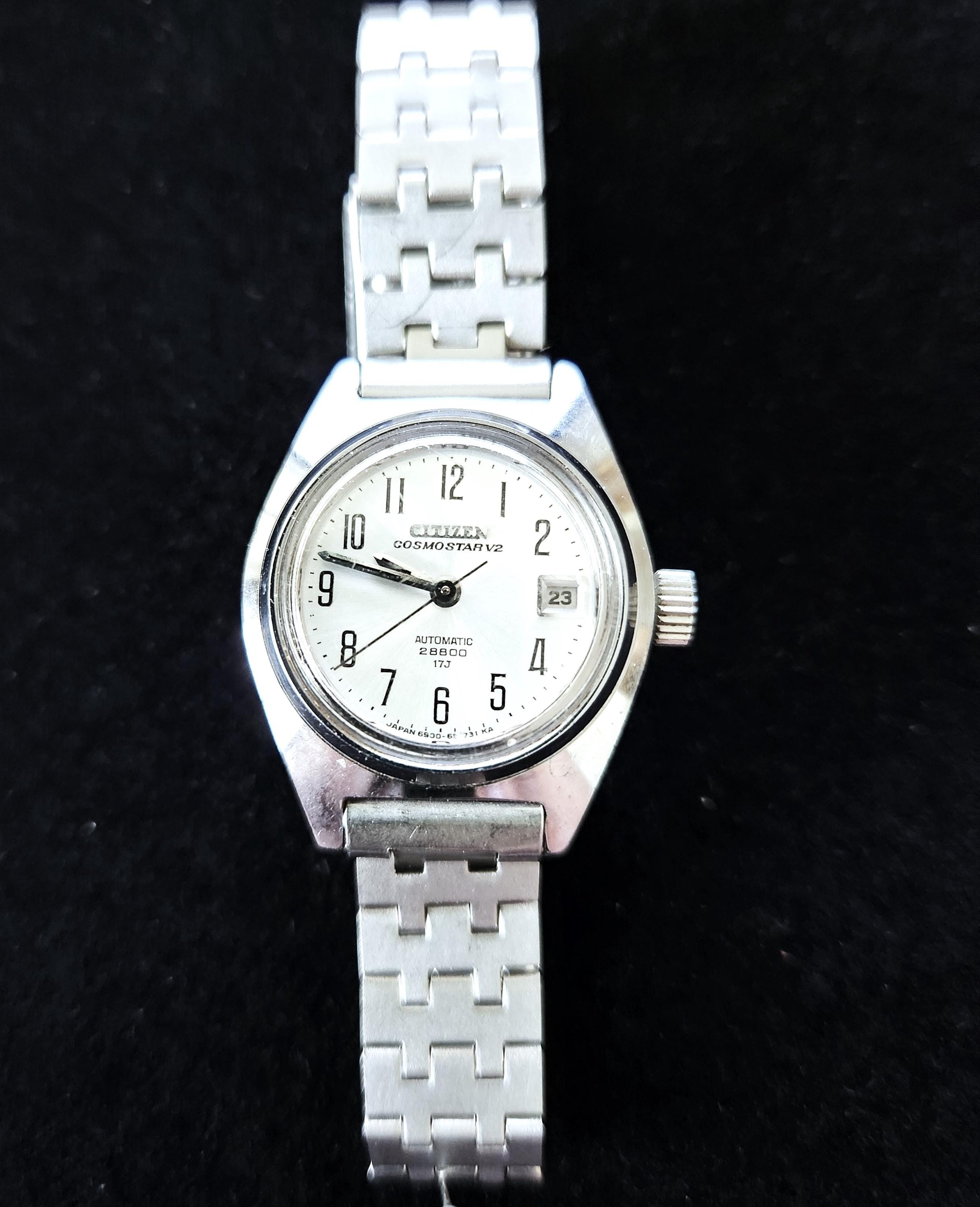 時計 1970s CITIZEN COSMOSTAR V2 automatic 70s CITIZEN COSMOSTAR V2 Automatic Watch 6600 The World s