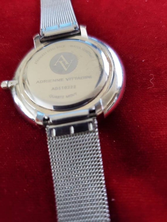 ADRIENNE VITTADINI S S Unisex Watch W Mesh Band ADS10222 Etsy