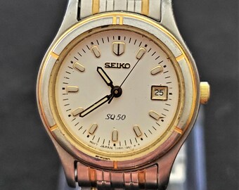 Seiko Sq50 | Etsy