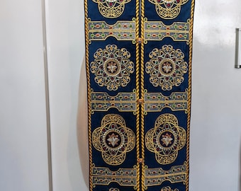 Epitrachelion with full machine Embroidery for priest vestments and bishops Stole. Byzantine empire. Gift for priest.