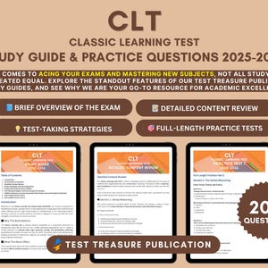 Guía de estudio del CLT 2025-2026: Preparación para el examen de ingreso a la universidad (Descarga digital)