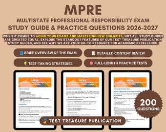 MPRE Study Guide 2026-2027 – Practice Tests & Content Review