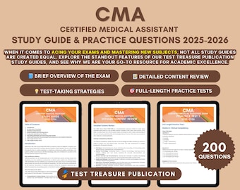 CMA Studienführer 2025-2026: Praktische Tests & Prüfungsszenarien