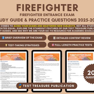 Studieguide för brandmansexamen 2025-2026: Övningsprov och innehållsgenomgång