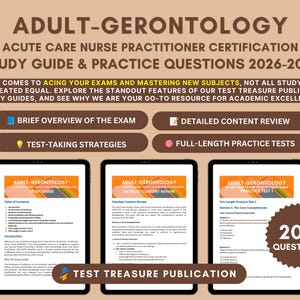 AGACNP Certification Study Guide 2026-2027: Practice Tests (PDF Download)