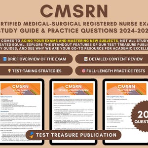 cmsrn 2024-2025: In-Depth Inhalt Prüfung, Praxis-Tests & Prüfungstipps für zertifizierte medizinisch-chirurgische Krankenschwestern | Pflegezertifizierung