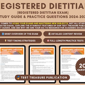 Guida allo studio per l'esame di dietista registrato 2024-2025: certificazione Master CDR con contenuti approfonditi, strategie di assistenza nutrizionale e test pratici