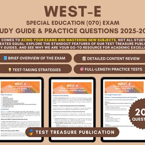 WEST-E Special Education Study Guide: 2 Practice Tests (2025-2026)