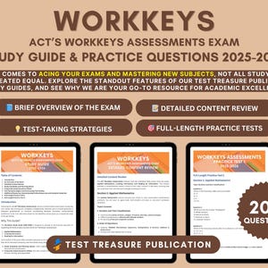 WorkKeys 2025-2026 Studienführer: Übungstests & Prüfungskonzepte