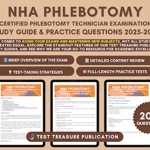 Preparação para o Exame de Flebotomia da NHA 2025-2026: Guia de Estudo CPT (Download Digital)