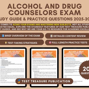 Alcohol and Drug Counselor Study Guide 2025-2026: In-Depth Content Review, Exam Tips and Practice Tests to Pass the IC&RC Credentialing Exam