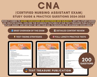 CNA Study Guide 2024-2025: In-Depth Content Review, Practice Tests & Strategies for Certified Nurse Assistant Exam | Nursing Assistant Test