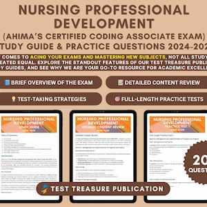 Nursing Professional Entwicklung Studienführer 2024-2025: Mastering ANCC NPD- BC ™ mit detaillierter Inhaltsübersicht, Lernplänen & 2 Übungstests
