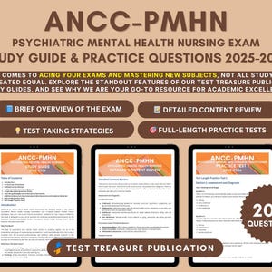ANCC PMHN Prüfungsleitfaden: Psychiatrische Psychiatrie Pflege (Digitaler Download)