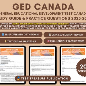 GED Canada-studiegids 2025-2026: oefentoetsen en examenstrategieën