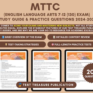 MTTC English Sprachkunst (7-12) Studienführer 2024-2025: Übungstests, Prüfungskonzepte & pädagogisch-praktisches Wissen für die Missouri-Zertifizierung