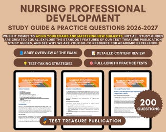 Nursing Professional Development Study Guide 2026-2027: ANCC NPD-BC™ Certification