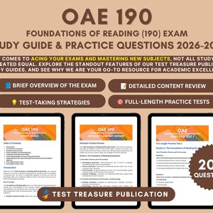 OAE Foundations of Reading Study Guide: 2 Practice Tests (2026-2027 Edition)