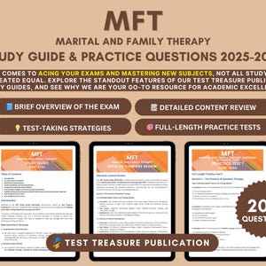 Guía de estudio para el examen MFT 2025-2026: Pruebas de práctica y repaso de contenido