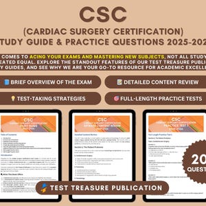 CSC Exam Study Guide 2025–2026: AACN Herzchirugie-Zertifizierungs-Vorbereitungsbuch mit Übungstests, Patientenproblemen und Pflegeinterventionen