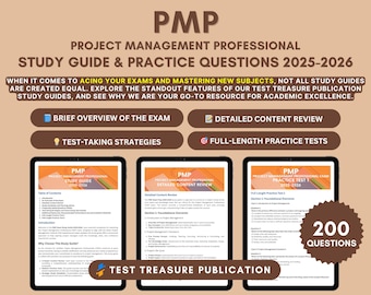 PMP Exam Prep 2025-2026: Project Management Professional Study Guide