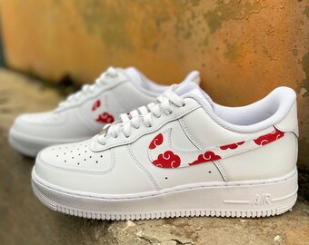 Nike Air Force 1 Naruto akatsuki Clouds | Etsy UK