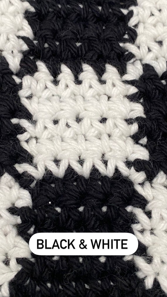 Y2K Crochet Purse | Black