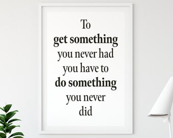 Motivational Quote Art Print: Office Teamwork Decor (Digital Download)