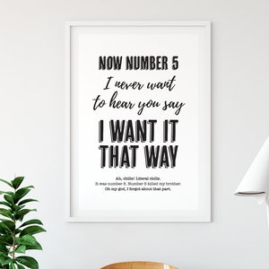 Brooklyn 99 Quotes, Jake Peralta Quote, Brooklyn 99 Gifts, Brooklyn 99 Poster, B99 Merchandise, TV Show Wall Art Themed Decor