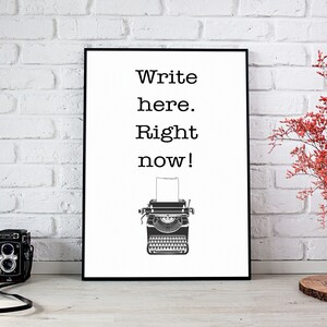 Writer Gifts, Author Gifts, Gift for Writer, Writer Gift Ideas, Journalist Gift, Printable Print, Printable Wall Art, Wall Art Quote