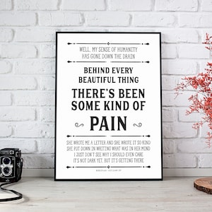 Bob Dylan, Not Dark Yet, Bob Dylan Print, Bob Dylan Poster, Bob Dylan Lyrics, Bob Dylan Quote