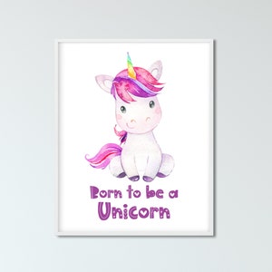 Arte da parete personalizzata per unicorno, bambina, stampa del nome  unicorno, poster personalizzato per unicorno, regalo per bambina, arte da  parete per bambina, regalo personalizzato -  Italia