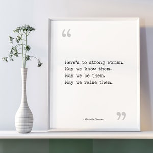 Michelle Obama, Obama Poster, Inspirational Quotes Prints, Motivational Poster *INSTANT DOWNLOAD*