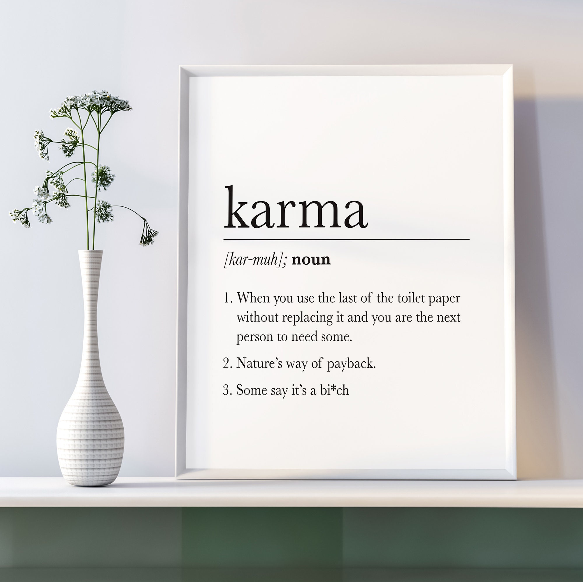 Funny Karma Quote Karma Definition Karma Printable Funny - Etsy Funny Karma Quote Karma Definition Karma Printable Funny - Etsy