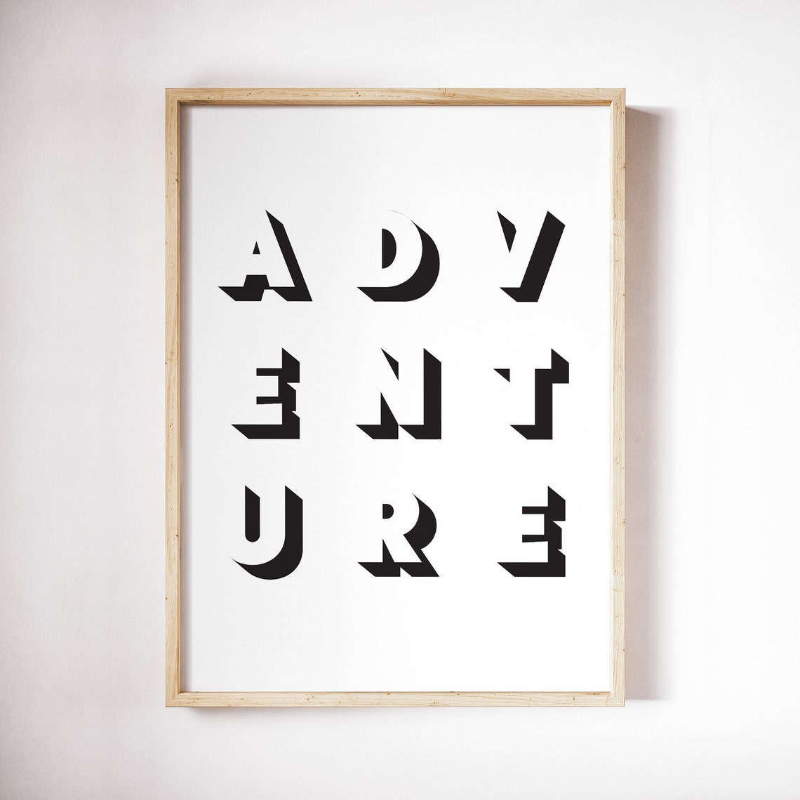 Adventure Printable Art Adventure Print Motivational Quote - Etsy España