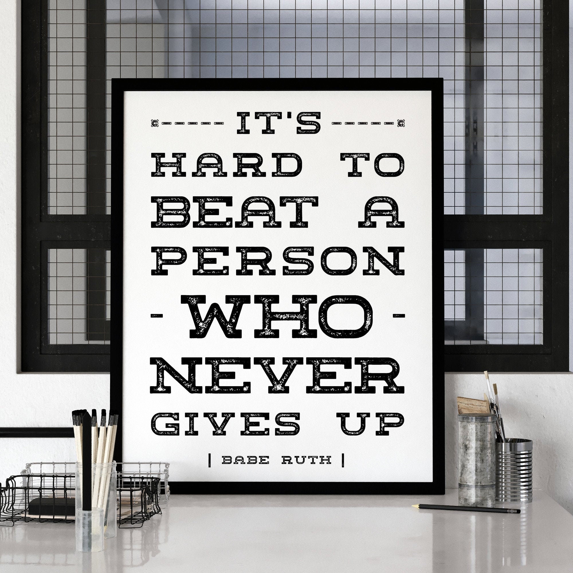 Never Give Up, Gym Poster Printable, Motivational Prints, Hustle Grind ...