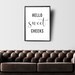 Hello Sweet Cheeks Printable Art Nursery Decor Bathroom - Etsy Australia