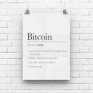 Bitcoin Art, Bitcoin Gifts, Bitcoin Sign, Crypto Art, Cryptocurrency Print, INSTANT DOWNLOAD