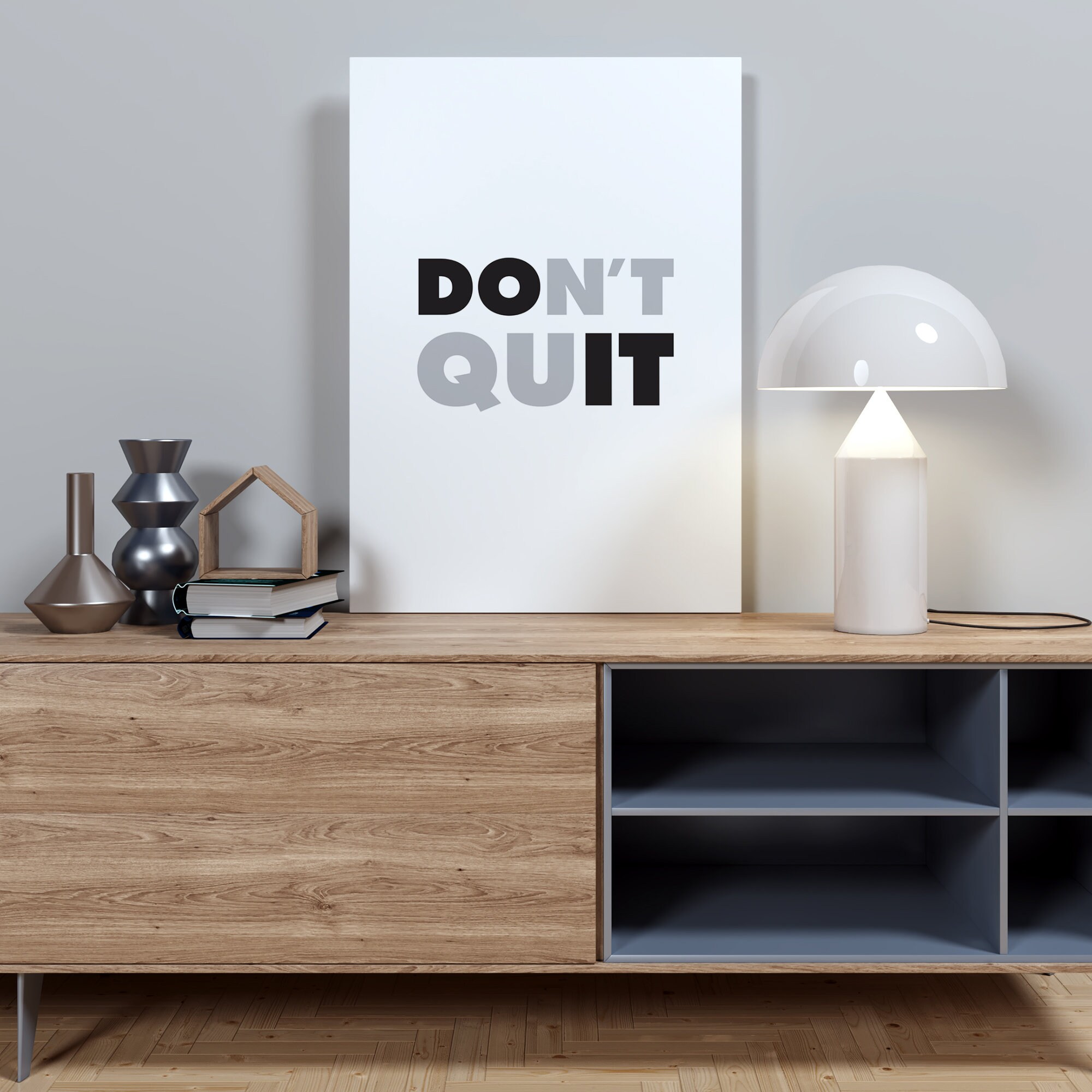 Don't Quit Print, Don't Quit Poster, Don't Quit (do It) Printable Art ...