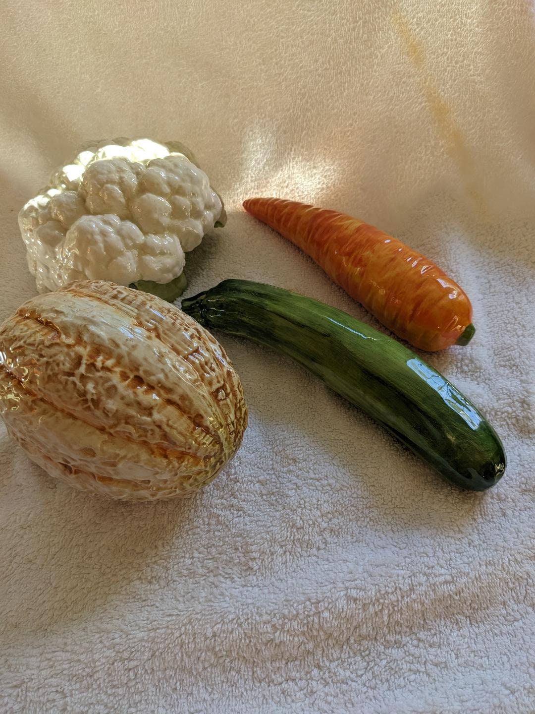 Vintage Ceramic Vegetables Etsy